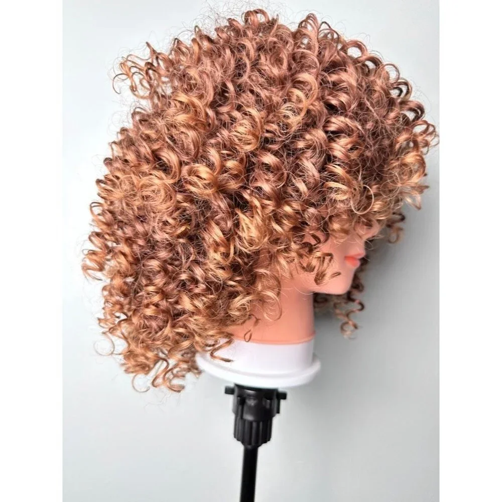Afro Brown Wigs,Kinky Curly Wig